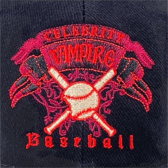 Celebrity Vampire Baseball Black Embroidered Adjustable Hat Cap One Size AMC - Picture 6 of 7
